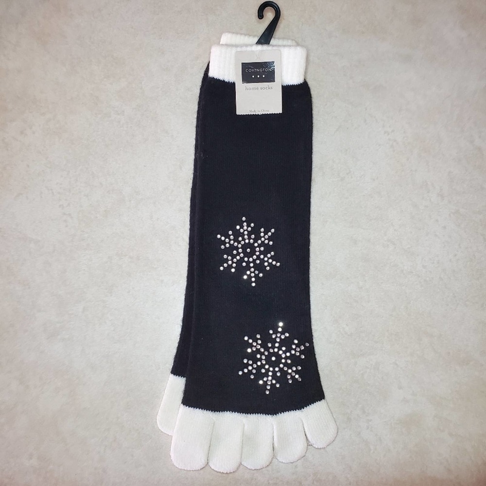 Toe Socks-Christmas Theme